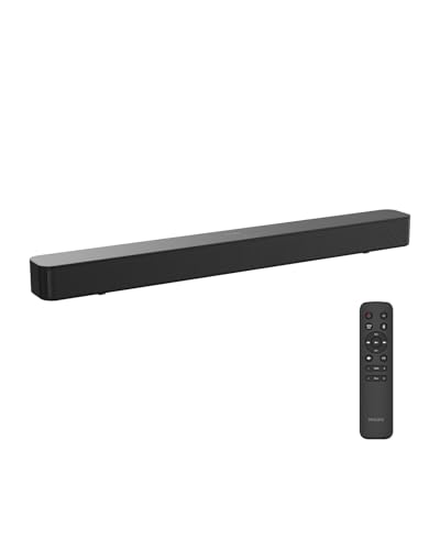 【VGP2026 受賞】 Philips(フィリップス) サウンドバー テレビ用 Bluetooth5.4搭載 スピーカー Soundbar スマホ/ワイヤレス対応 音楽/ゲーム/映画/ニュース USB対応/HDMI ERC 対応 TAB4000 (本体) 1枚目 画像