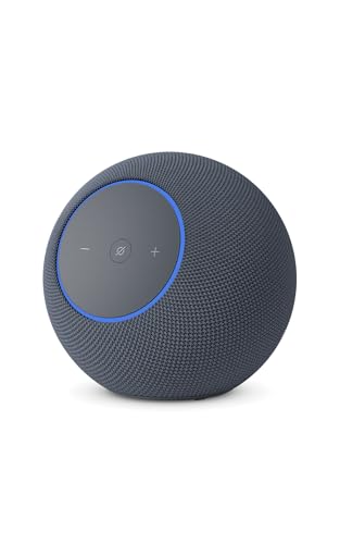 【New】Amazon Echo Studio (エコースタジオ) 最新モデル (2025年発売) - 没入感ある空間オーディオ、Dolby Atmos、スマートホームハブ内蔵、グラファイト 1枚目 画像