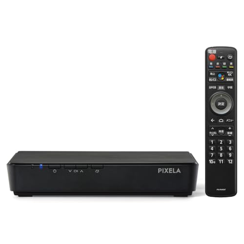 PIXELA Smart Tuner 外付けテレビチューナー 地デジ/BS/CS対応 HDMI接続 AndroidTV 10キーリモコン付属 PIX-SMB400-NX 画像1