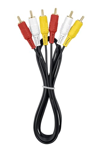 F-Factory 【ビデオコード】3ピン-3ピン 2m RCAピンプラグケーブル 金メッキ AVケーブル 2m / RCA-120 最後 画像