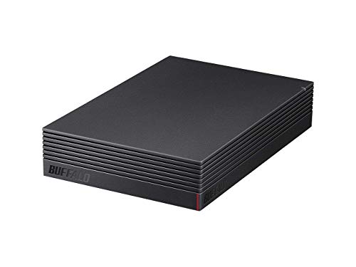 バッファロー HD-NRLD4.0U3-BA 4TB 外付けハードディスクドライブ スタンダードモデル ブラック 画像1