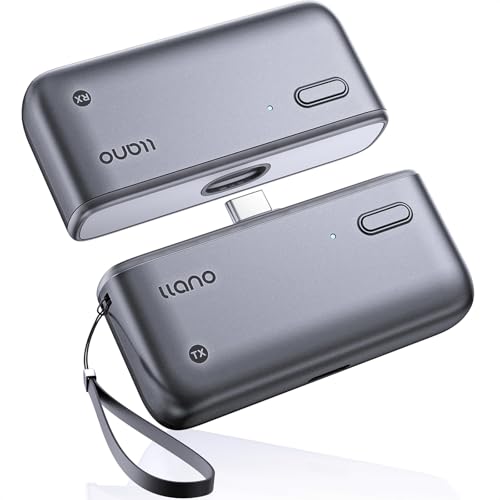 「2025年新登場 世界最小クラス」llano ワイヤレスhdmi 無線 送受信機セット 最大50m無線伝送 日本技適認証取得 1080P/2.4G/5G超低遅延 音画同期 ミラー&拡張モード搭載 Type-C充電対応 WIFI&設定不要 Type-Cスマートフォン/テレビ/PC/Mac/Windowsなど対応 (ブラック) 1枚目 画像