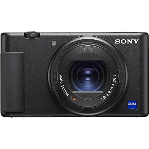SONY(ソニー) コンパクトデジタルカメラ VLOGCAM Vlog用カメラ ZV-1 ボディ ウィンドスクリーン付属 24-70mm F1.8-2.8 ズームレンズ ブラック ZV-1 B 1枚目 画像