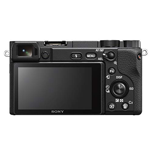 SONY(ソニー) ミラーレス一眼カメラ α6400 パワーズームレンズキット(同梱レンズ:SELP16502) ブラック ILCE-6400K BQ レンズ交換式 APS-C 6400K Black 中間 画像