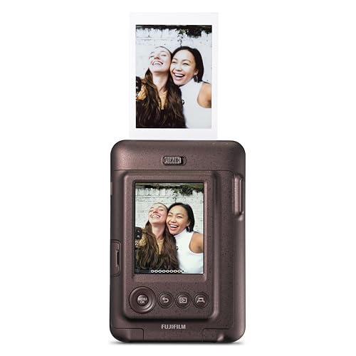 富士フイルム(FUJIFILM) クリスマスプレゼント お年玉ギフト チェキ インスタントカメラ/スマホプリンター instax mini LiPlay ブロンズ INS LIPLAY C BRONZE VN 最後 画像