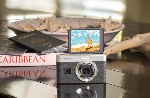 KODAK Pixpro C1 – 超コンパクトデジタルカメラ| 13MP BSI CMOS、4倍ズーム、2.8インチLCDスクリーン、LEDフラッシュ、内蔵バッテリー – ブラック 最後 画像