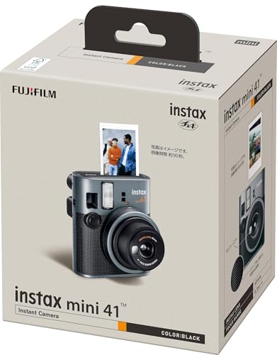 富士フイルム(FUJIFILM) クリスマスプレゼント お年玉ギフト インスタントカメラ チェキ instax mini 41 INS MINI 41 最後 画像