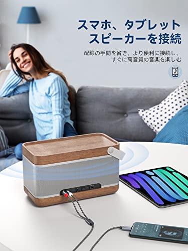 USB TYPE C RCA 変換ケーブル 1M - SOOMFON Type-C オーディオケーブル 2RCAジャック 赤/白 DACチップ搭載 Y型 分岐 高耐久性 ナイロン編み 金メッキプラグ スマホン/iP15/スピーカー/タブレット/ホームシアター/iP15等に対応 最後 画像