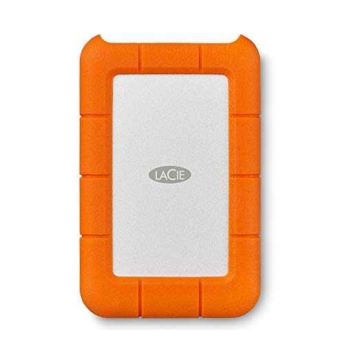 LaCie ラシー ポータブルHDD ハードディスク 5TB Rugged Mini USB3.0 Mac/iPad/Windows対応 [ 耐落下性 耐衝撃性 耐雨性 ] 外付けHDD 国内正規代理店品 2年保証 STJJ5000400 画像1