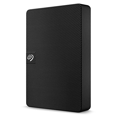 Seagate Expansion ポータブル 2.5インチ 【データ復旧 3年付】4TB 外付 ハードディスク HDD 3年保証 静音 PC Win Mac PS4 PS5 4K 対応 STKM4000400 1枚目 画像