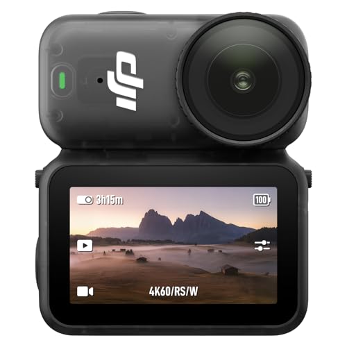 DJI Osmo Nanoスタンダードコンボ (128GB) ウェアラブルカメラ 小型4K/60fps Vlogカメラ 1/1.3インチセンサー 143°広角FOV映像 200分録画 迅速なコンテンツ転送 スポーツ Vlog用磁気POVカメラ4K 中間 画像