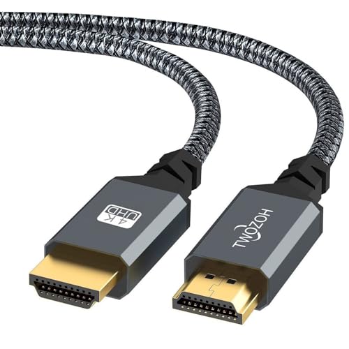HDMI ケーブル 10M, Twozoh HDMI 2.0 4K/60Hz 2160p 1080p 3D HDCP 2.2 ARC 規格, 編組ナイロン, Nintendo Switch、PS5、PS3、PS4、PC、プロジェクター、HDTV, Xboxなど適用, 高速イーサネット対応 1枚目 画像