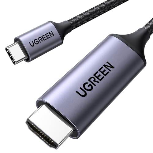 UGREEN USB Type C HDMI 変換ケーブル 1M 4K@60Hz USB C HDMI 変換 【単方向通信】【DP Altモードを含むUSB-Cだけ対応】Thunderbolt 3/4 MacBook/MacBook Air/MacBook Pro/Galaxyなど対応 1M 1枚目 画像