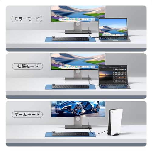 UGREEN HDMI 延長ケーブル 延長コード 4K 60Hz 3D対応 (HDMI オス-メス)PS4/PS3 Fire TV Stick、HDTV、PC、Switch等対応 ハイスピード 金メッキコネクタ-0.5m 中間 画像