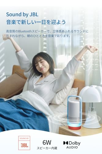 XGIMI Nova ポータブルプロジェクター 家庭用 /250ISOルーメン /1080P /Netflix対応/JBLスピーカー内蔵 /最大150インチ投影 /300°回転ジンバル/バッテリー内蔵/天井投影/小型/ホームシアター (ソーダブルー) 中間 画像