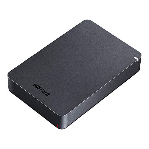 BUFFALO USB3.1(Gen.1)対応 耐衝撃ポータブルHDD 4TB ブラック HD-PGF4.0U3-GBKA 1枚目 画像