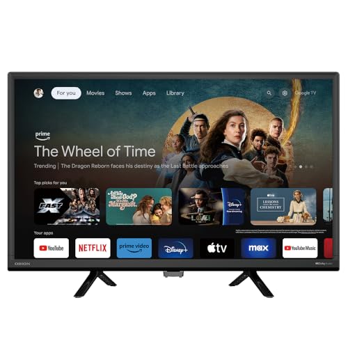 オリオン スマートテレビ 24V型 ハイビジョン 液晶 Google TV HDR10対応 Dolby Audio You Tube NETFLIX Prime video OLS24WD10A 最後 画像