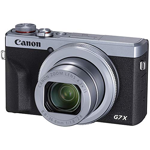 Canon コンパクトデジタルカメラ PowerShot G7 X Mark III シルバー 1.0型センサー/F1.8レンズ/光学4.2倍ズーム PSG7XMARKIIISL 1枚目 画像