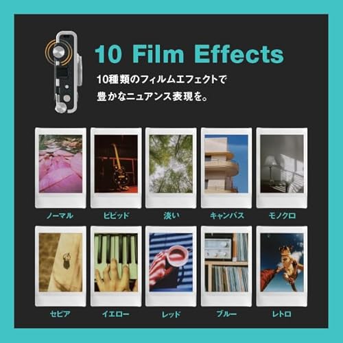 富士フイルム(FUJIFILM) クリスマスプレゼント お年玉ギフト チェキ Evo ハイブリッドインスタントカメラ(インスタントカメラ/スマホプリンター/デジタルカメラ) instax mini Evo ブラウン INS MINI EVO BROWN C 中間 画像