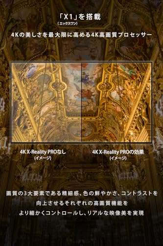 ソニー(SONY) テレビ 55インチ 液晶 4K ブラビア KJ-55X75WL Google TV 8畳以上推奨 中間 画像