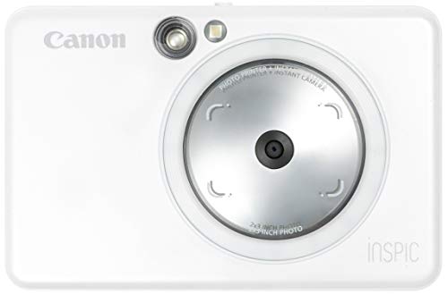 Canon インスタントカメラ スマホプリンター iNSPiC ZV-123-PW パールホワイト 1