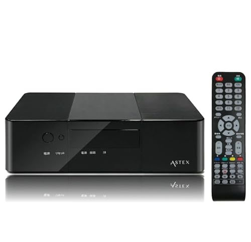 テレビチューナー 地デジチューナー 地上デジタル・BS・110度CS対応 Wチューナー内蔵 裏番組同時録画 外付けHDD録画可能 リモコン付属 HDMI接続 簡単操作 日本語取扱説明書 (アンテナ別売り) 1