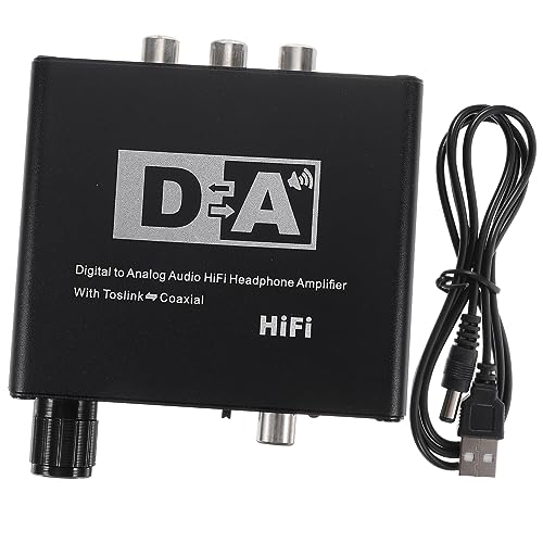 光ファイバーアダプター → ファイバー - アナログ コンバーター アダプター 光ファイバー コンバーター ファイバー - アナログ コンバーター ファイバー → アダプター アイロン デジタル オーディオ デジタル アダプター 1