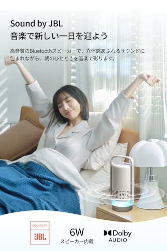 XGIMI Nova ポータブルプロジェクター 家庭用 /250ISOルーメン /1080P /Netflix対応/JBLスピーカー内蔵 /最大150インチ投影 /300°回転ジンバル/バッテリー内蔵/天井投影/小型/ホームシアター (クラウドアッシュ)の特徴・詳細 画像