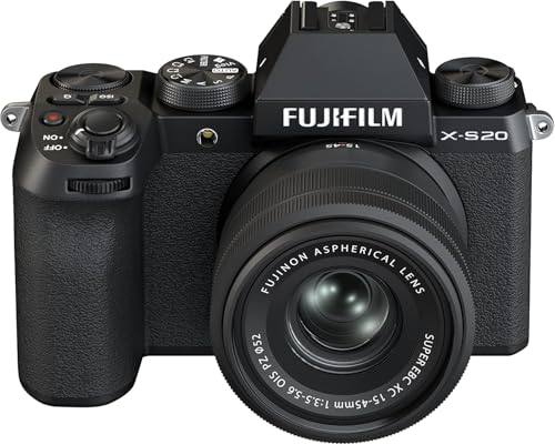 富士フイルム(FUJIFILM) ミラーレスデジタルカメラ X-S20 レンズキットボディ内手ブレ補正 Vlogモード搭載 撮影可能枚数(800枚) AUTO被写体検出 大型グリップ F X-S20LK-1545 二言語対応 X 交換レンズ フジノン ズーム 超望遠 コンパクト防塵防滴耐低温 リニアモーター(静音) 絞りリング F XF70-300MMF4-5.6 R LM OIS WRの詳細・まとめ 画像