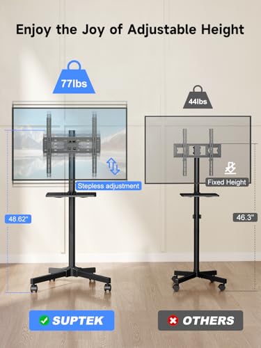 suptek Mobile TV Cart for 21-60 Inchの特徴・詳細 画像