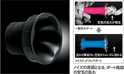 ヤマハ サブウーファー/A-YSTII/ツイステッドフレアポート/ブラック NS-SW050(B)の詳細・まとめ 画像