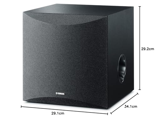 ヤマハ サブウーファー/A-YSTII/ツイステッドフレアポート/ブラック NS-SW050(B)の特徴・詳細 画像