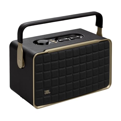 JBL AUTHENTICS 300 オーセンティックス 300 Wi-Fi Bluetothスピーカー 自動音質補正機能搭載/3.5mm入力付き/バッテリー内蔵/プロサウンド ブラック JBLAUTH300BLKJN 1