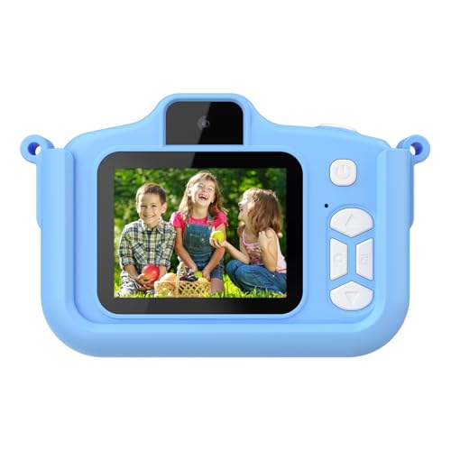 子供用デジタルカメラ、子供用HDビデオ写真おもちゃ、32GBメモリカード付きの誕生日クリスマスギフトに最適子供用デジタルカメラの外観・全体像 画像