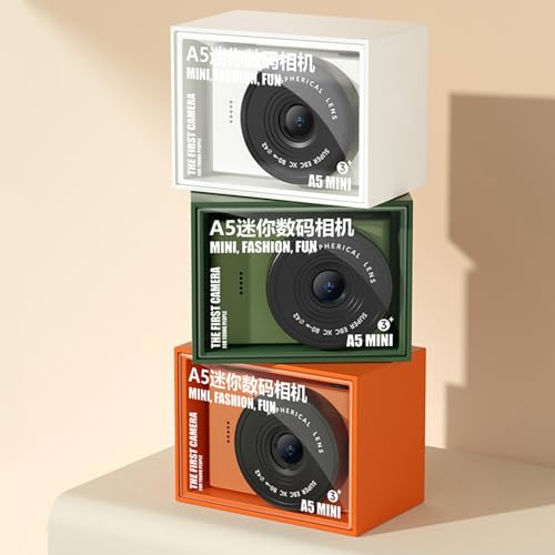 小型デジタルカメラ 720P 小型ポータブル写真ビデオダブルレンズビデオカメラレコーダー旅行研究デジタル写真用の特徴・詳細 画像