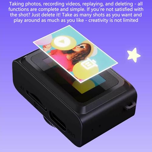 初心者に優しいデジタルカメラ 1080P ディスプレイ人間工学に基づいたデザイン子供用屋外ポータブルデジタルカメラティーンの特徴・詳細 画像