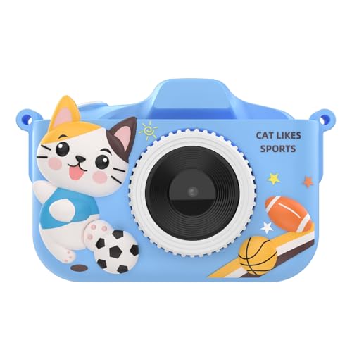 子供用デジタルカメラ、子供用HDビデオ写真おもちゃ、32GBメモリカード付きの誕生日クリスマスギフトに最適子供用デジタルカメラの特徴・詳細 画像