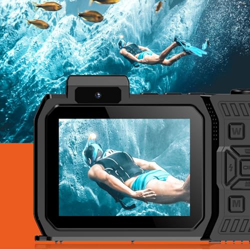 4K UHD デジタルカメラ 6500MP 写真付き 32GB カード スキューバダイビングやビーチ旅行屋外水中用の特徴・詳細 画像