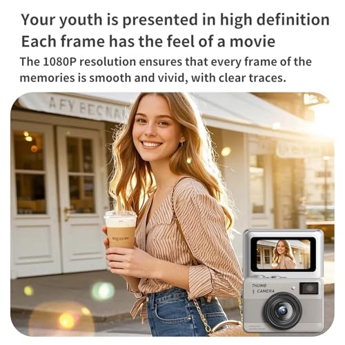 6800Wの鮮明な写真と1080Pビデオを備えた小型キーホルダーデジタルカメラ、旅行や日常使用用のキーホルダーサイズのカメラの詳細・まとめ 画像