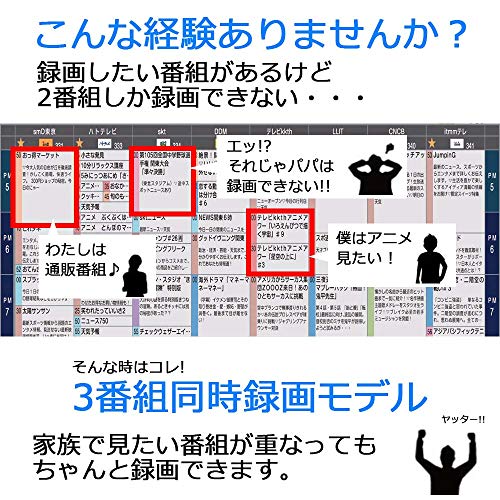 【整備済み品】SHARP シャープ BD-NT1200 AQUOS ブルーレイレコーダー 1TB 3チューナー BD-NT1200の詳細・まとめ 画像