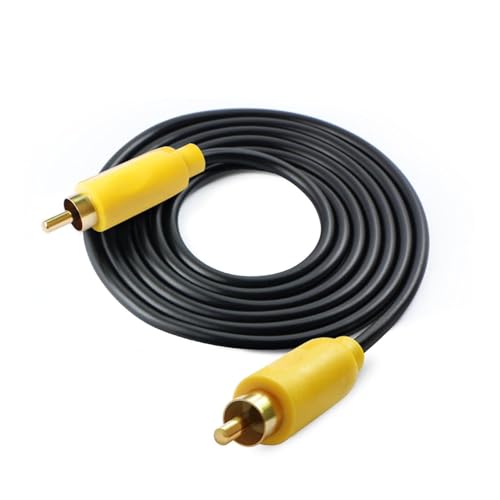 SPDIF - オス - オス 同軸ケーブル ステレオ 金メッキ ビデオ アンプ用 ホーム SPDIF - コンバーター 同軸の外観・全体像 画像