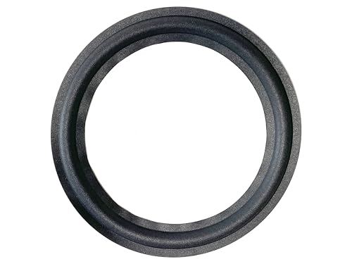 スピーカー ウレタンエッジ スピーカーエッジ エッジ 12インチ・ユニット用 1個 外径295mm ブラック スピーカー・ユニット修理交換用パーツ 1