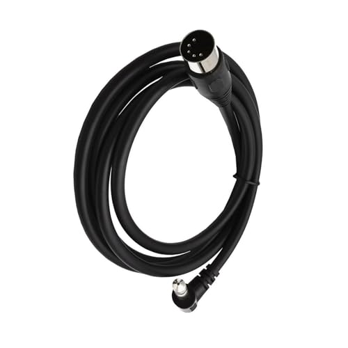 Din 5Pin - 6.35mm ケーブル 5Pin Din オスアダプター - 6.35mm オスサウンドアダプター 楽器機器用 ステレオ キーボード用 1
