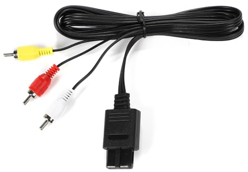 SFC N64 GC 互換AVケーブル 100本 セット スーファミ スーパーファミコン ゲームキューブ Nintendo ニンテンドー64 任天堂 SFC用 ステレオ 1.8m N64/ゲームキューブ互換 AV出力ケーブル ステレオAVケーブル コンポジットケーブル RCA端子(赤・白・黄) 映像 声出力 互換品 汎用 ケーブル ファミリーコンピュータの詳細・まとめ 画像