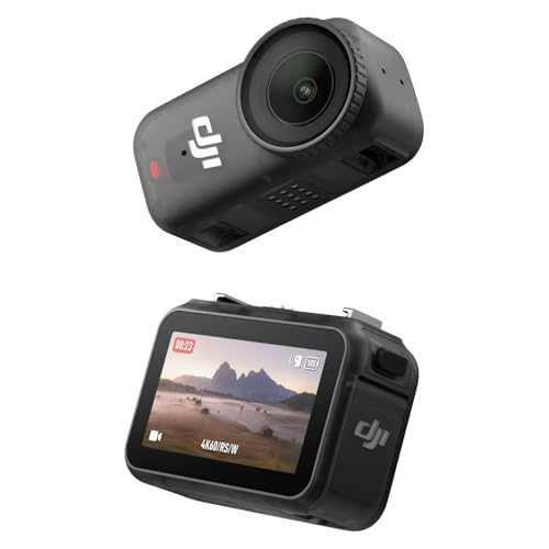 DJI Osmo Nanoスタンダードコンボ (128GB) ウェアラブルカメラ 小型4K／60fps Vlogカメラ 1/1.3インチセンサー 143°広角FOV映像 200分録画 迅速なコンテンツ転送 スポーツ Vlog用磁気POVカメラ4K 1