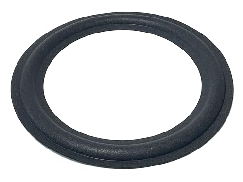 スピーカー ウレタンエッジ スピーカーエッジ エッジ 10インチ・ユニット用 外径245mm ブラック スピーカー・ユニット修理交換用パーツの詳細・まとめ 画像