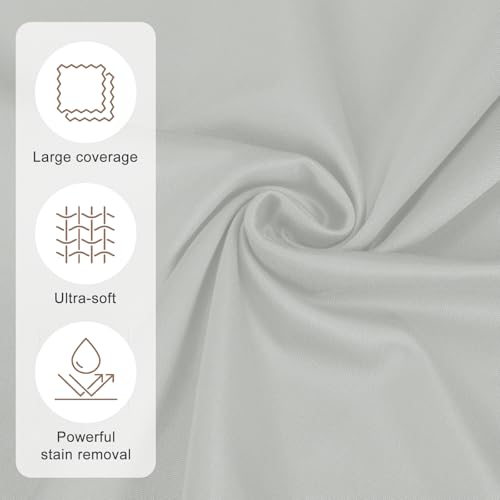 uxcell マイクロファイバーレコードクリーニングクロス2枚セット 40×40cm 静電気防止 マイクロファイバータオル ほこりが出ない レコード・ビニール・眼鏡・TV画面・ノートPC用 グレーの特徴・詳細 画像