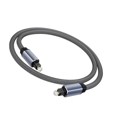 光聴覚ケーブル SPDIF オス - オス ナイロン編組 ゲーム コンソール プレーヤー ホーム シアター用 オプションの長さ SPDIF 光ケーブルの特徴・詳細 画像