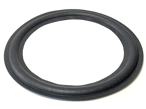 スピーカー ウレタンエッジ スピーカーエッジ エッジ 12インチ・ユニット用 1個 外径295mm ブラック スピーカー・ユニット修理交換用パーツの詳細・まとめ 画像