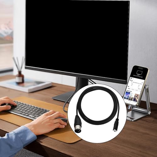 Din 5Pin オスアダプター - 3.5mm メスサウンドアダプター Din 5Pin - 3.5mm ケーブル、楽器音響機器用ポータブルステレオケーブルの詳細・まとめ 画像